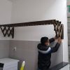 Giàn Phơi Xếp Tường Cao Cấp Sâm Panh